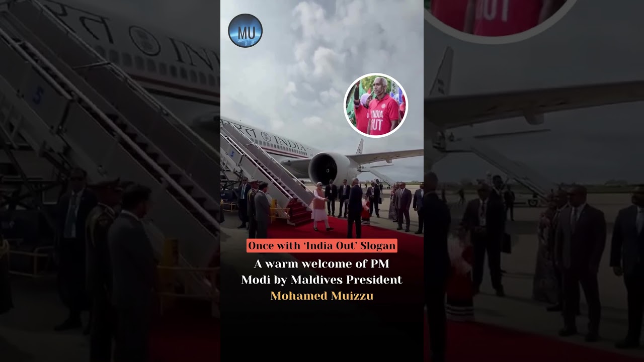 PM Modi’s Warm Welcome in Maldives — President Muizzu’s Stunning Turnaround! 