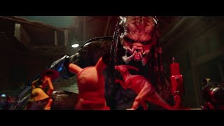 Killer Predator Cleans The House - The Predator 2018 Hd