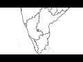 INDIAN MAP DRAWING