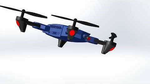 Epic Drone Animation Made in SOLIDWORKS! | Full Design & Simulation Process