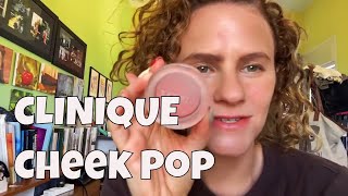 Demo of the CLINIQUE Cheek Pop Heather Pop