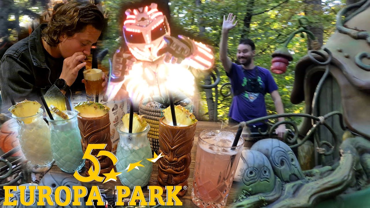 EUROPA PARK VLOG - GEOPEND TOT MIDDERNACHT! | SILENT DISCO! | COCKTAIL TOUR DOOR ALLE HOTELS!