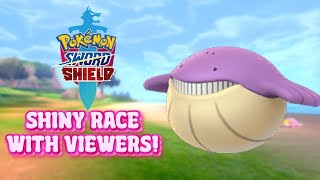 Shiny Wailmer Wild Hunt Race With Viewers! Pokemon Sword #shorts