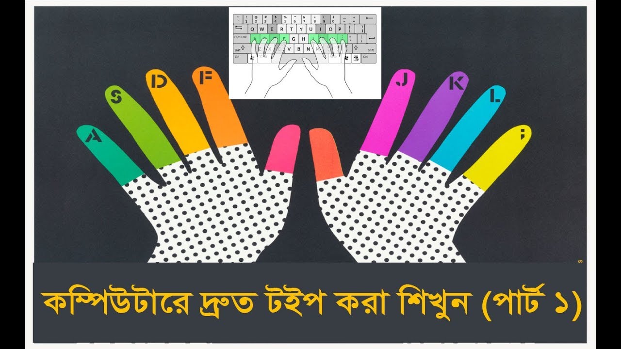 Learn Computer Typing Tutorial For Beginners | Lessons How ...