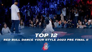 HappyFeet vs King Davinci | TOP 12 | RED BULL DANCE YOUR STYLE 2023 PRE FINAL DAY 2