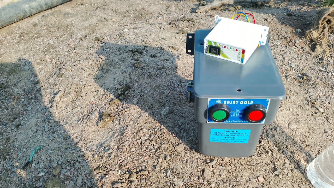 oil starter 5hp se 7.5hp tak ki submersible k liye 