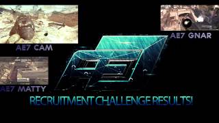 AE7 Recruitment Challenge Results!