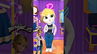 Cat Noir Cosplay Transition✨️ | My Talking Angela 2