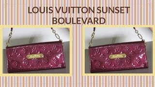 What Goes Around Comes Around Louis Vuitton Purple Vernis Ab Sunset  Boulevard Bag