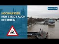 Prognose: Nun Hochwasser an Rhein und Mosel (15.07.2021)