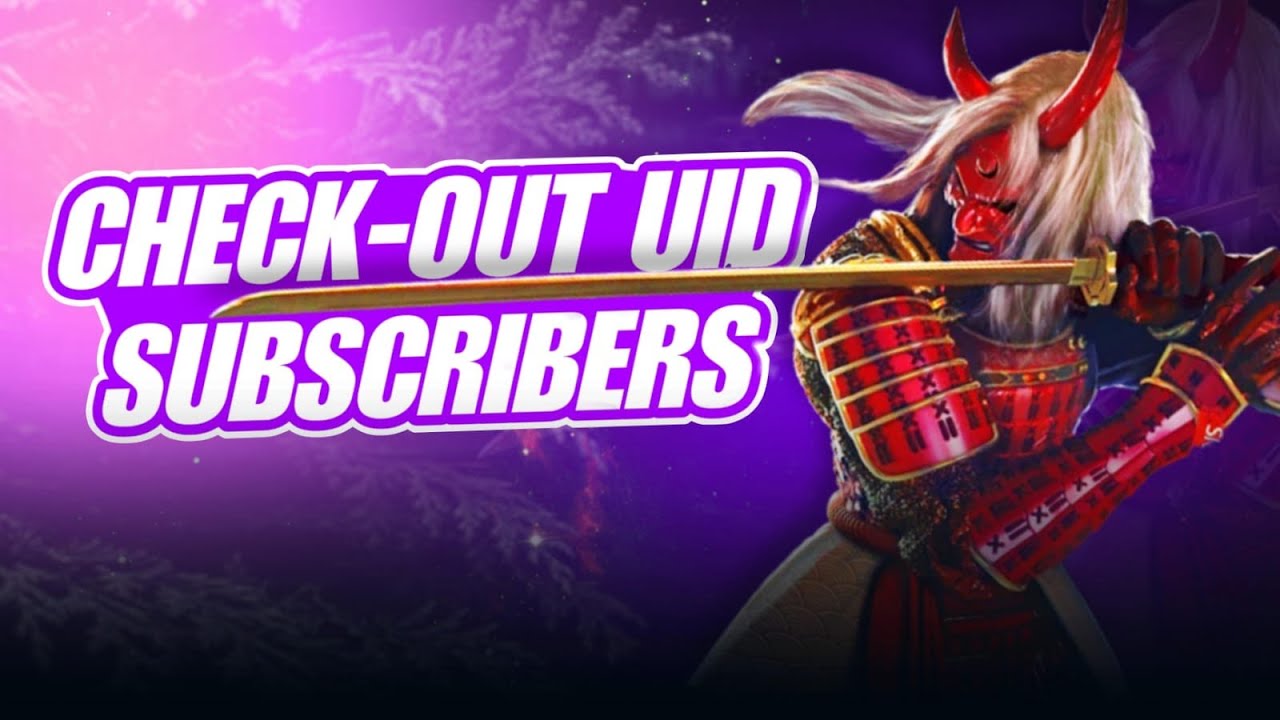 FF UID CHECK // GUILD TEST // GIVEAWAY 