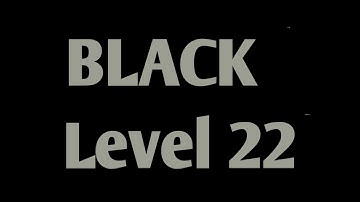 BLACK Level 22 Androidios Gameplays Walkthrough By Bart Bonte