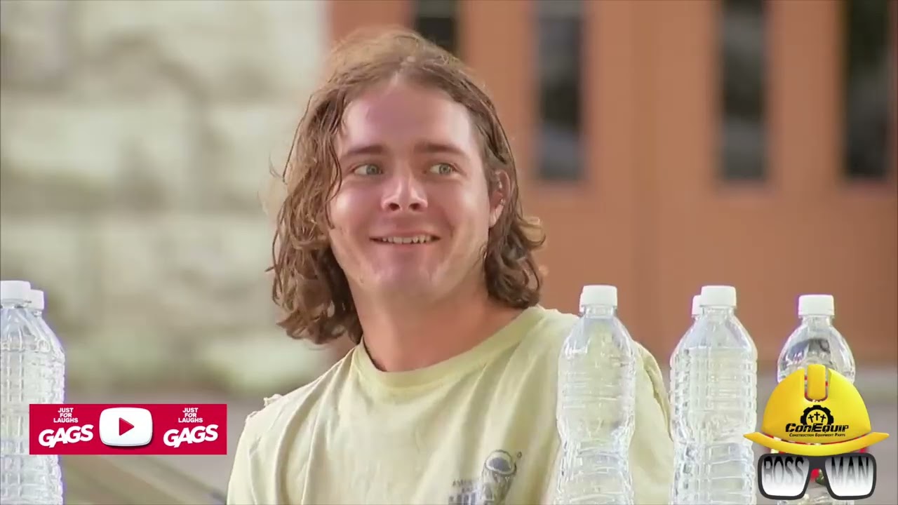 Hilarious Construction Workers Prank: Fake Sweating to Fool the Boss | Just For Laughs Gags