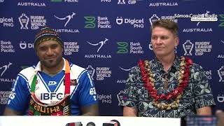 TOA SĀMOA  Post Match Press Conference v Papua New Guinea (RLWC2026)