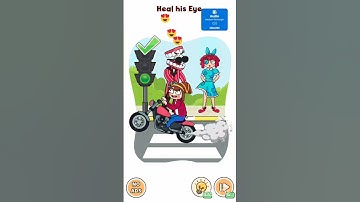 Heal his eye all Lavels Gameplay Walkthrough ( Android ISO ) #shorts