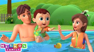 let s go swimming song family fun songs meeko s family