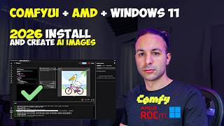 ComfyUI on Windows 11 with ROCm (Official 2026 Installation) | RX 7000, RX 8000, RX 9000, Strix Halo