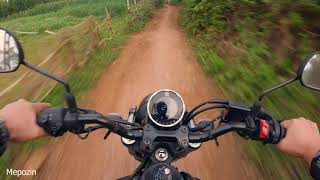 Download Lagu Yamaha XSR155 R9 Exhaust RETRO Fullsystem POV Test Ride (4K) MP3