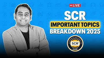 SCR Important Topics Breakdown 2025 | Ganesh Nayak | Fintelligents