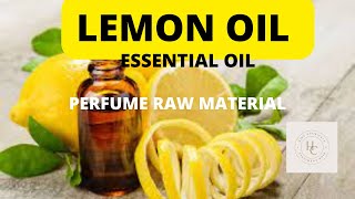 Lemon Oil, Essential Oil, Perfume Raw Materials, Perfume And Chemical Information