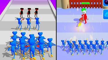 Poppy Clash 👻🏃‍♂️😱💖💙 All Levels Gameplay Trailer Android.ios New Game | Level :- 8.9