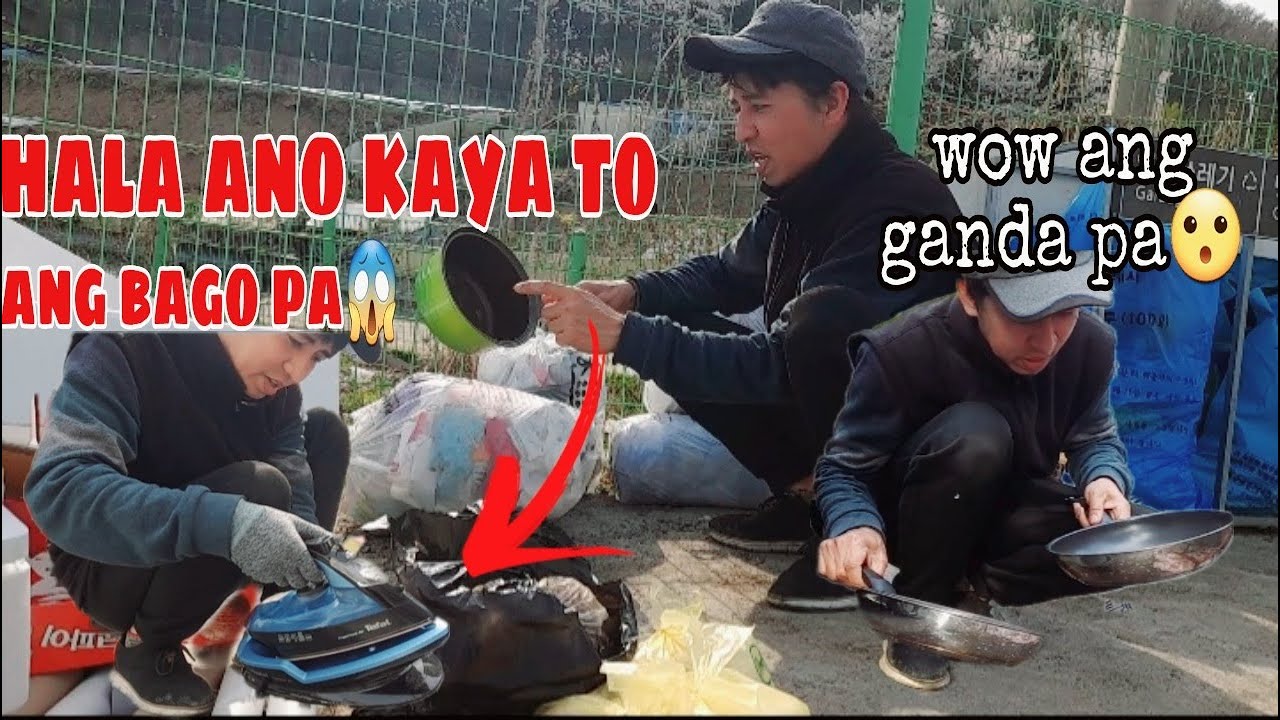DUMPSTER DIVING#69 Wow andami ko nakuha na frying pan.At ang ganda ng quality nito dahil makapal 😮.