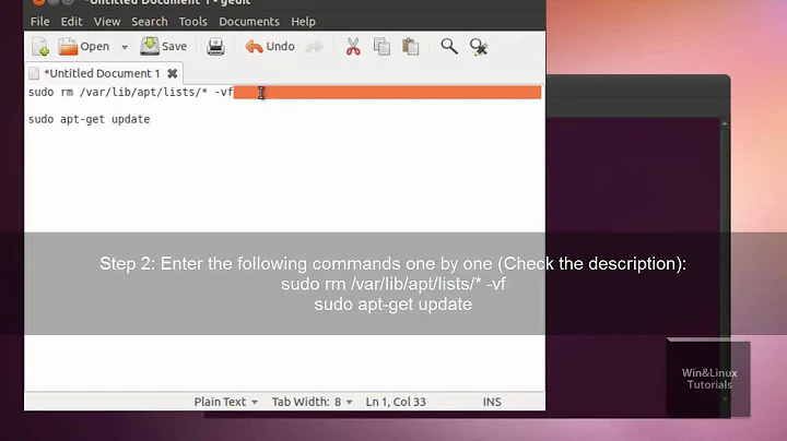 [Ubuntu] [Fix] Error when using Ubuntu Software Center, apt-get, Package Manager, Update Manager