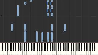 All I Want For Christmas Is My Two Front Teeth  Jazz version Don Gardner [Piano Tutorial] Synthesia