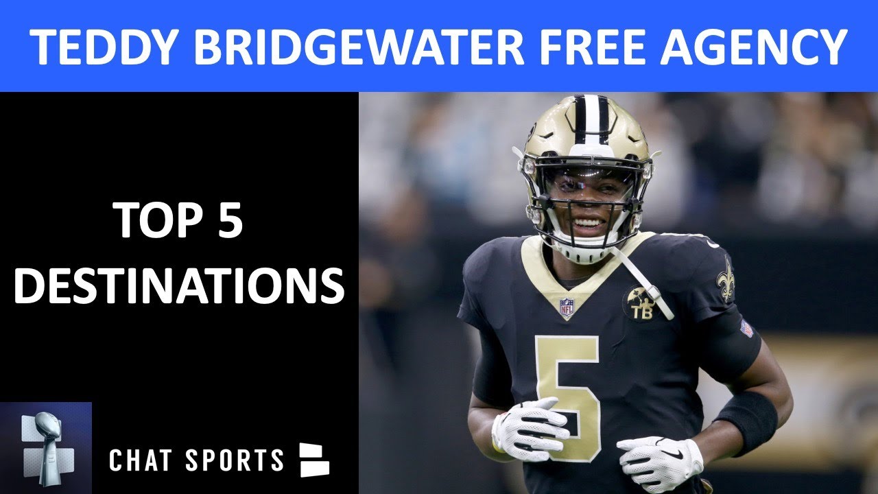 NFL free agency 2020: Teddy Bridgewater, Saints have remained in ...