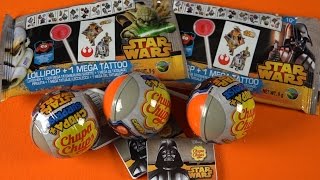 STAR WARS MEGA TATTOO &amp; Surprise Eggs &amp; Party Bag Chuppa Chups