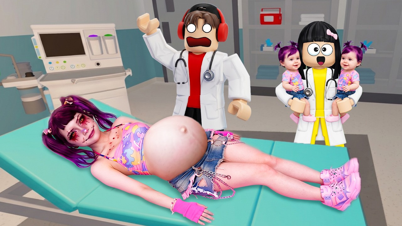 Yuta Mio Panik Bantu NAYKILLA EXE HAMIL Melahirkan Bayi Kembar | ROBLOX