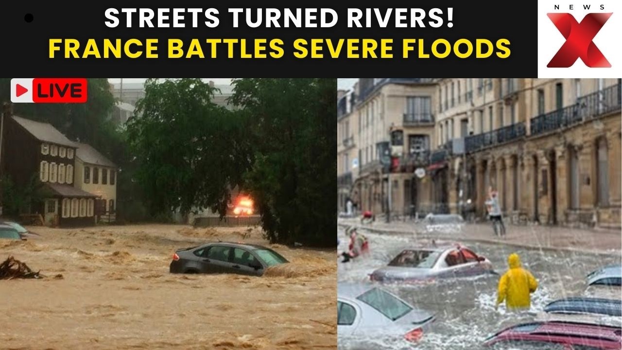France Floods Crisis LIVE: Shocking Visuals Of Streets Turned Into ...