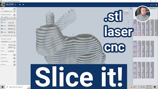 Slice a 3D model for Plywood / Foam cut sheets!  (Free Slicer)