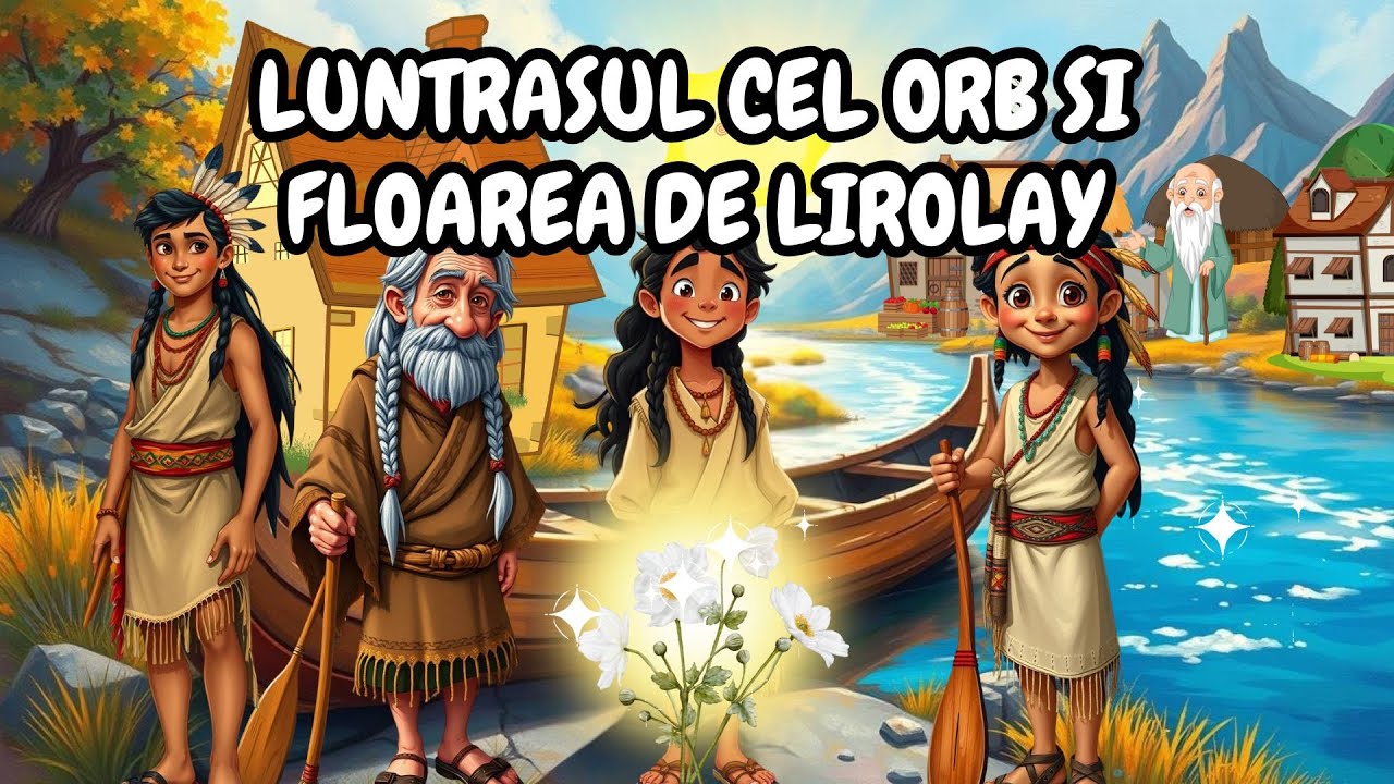👑 Luntrașul cel Orb și Floarea de Lirolay | Povesti pentru copii | Basme | Povesti nemuritoare 👑