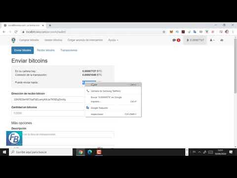 Localbitcoin ¿Como Enviar Y Recibir BTC? - Explicación Sencilla...