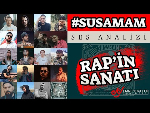 #Susamam Ses Analizi (Rap'in Sanatı) #analizrekoru