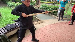 【八卦盤龍】【20201219(20)】how the body moves the pole, details