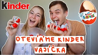 KINDER-VAJÍČKOVÝ HAUL Aneb Bláznivá Nálož Dinosaurů (Kuba a Danča)