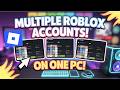 Play MULTIPLE Roblox Accounts at the Same Time on PC?