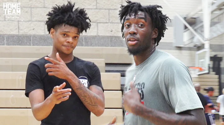 Nassir Little & Ronaldo Segu Go AT IT in Pick Up G...