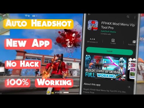 H4X - Headshot Mod Menu APK für Android herunterladen