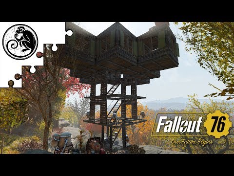 Fallout 76 CAMP Tutorial - Fully Mobile Max Budget Base Step by Step Build