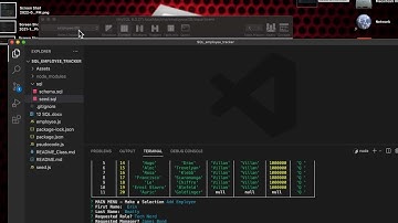 SQL Employee Tracker Walkthrough