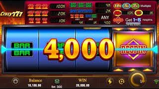 CRAZY SPIN! INCREDIBLE WIN IN CRAZY 777!