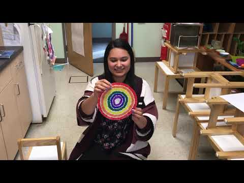 Easy Rainbow Cloud Craft