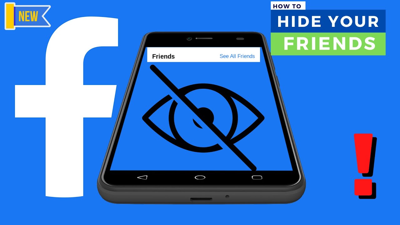 Facebook tips how to hide friends list on Facebook app YouTube