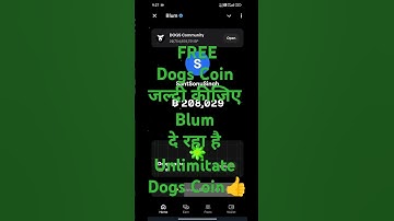 Blum gives unlimited dogs coin in Blum mini game || play Blum mini game and earn unlimited dogs coin