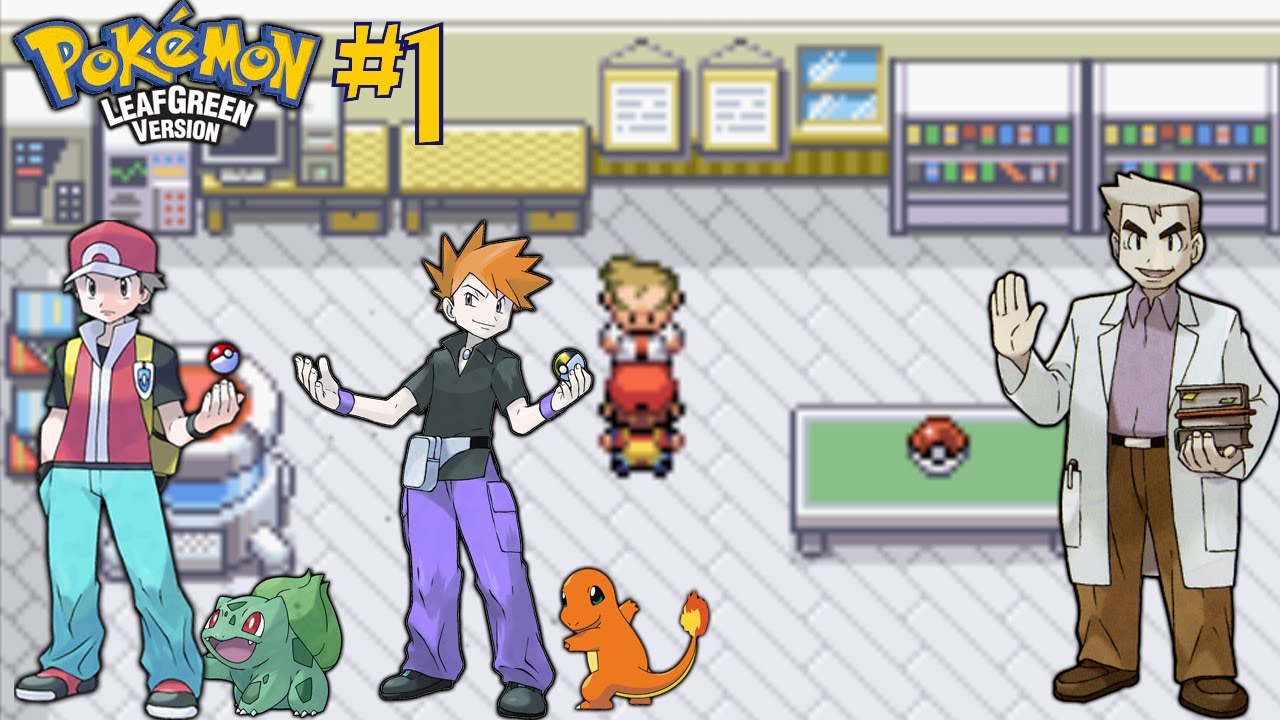 Where To Get Charmander In Pokemon Leaf Green Let's Play Pokemon Leaf Green! Episode 1 - Charmander and Squirtle, I