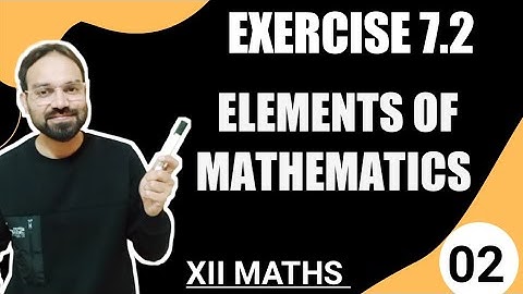 Exercise 7.2 Class 12 maths elements of mathematics Differentiation Part 2