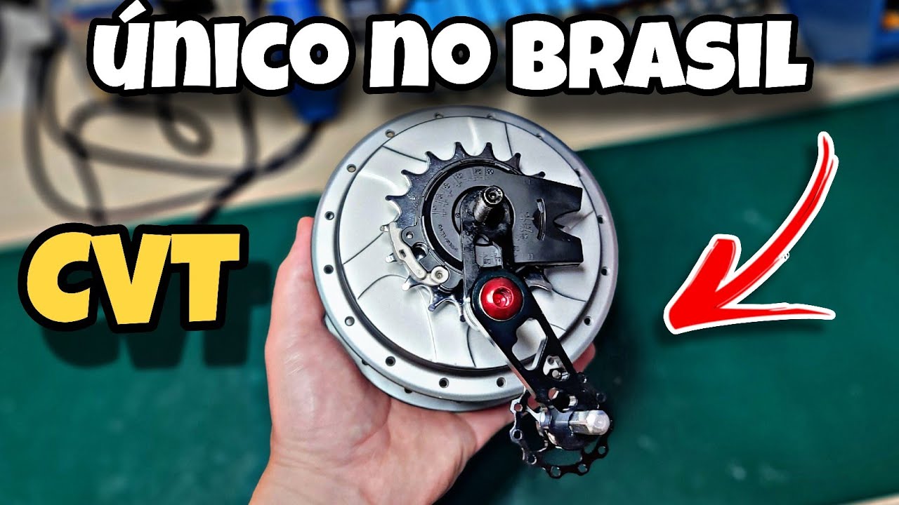 CAMBIO CVT PARA BICICLETA!!! Veja o porque isso é tão incrível!